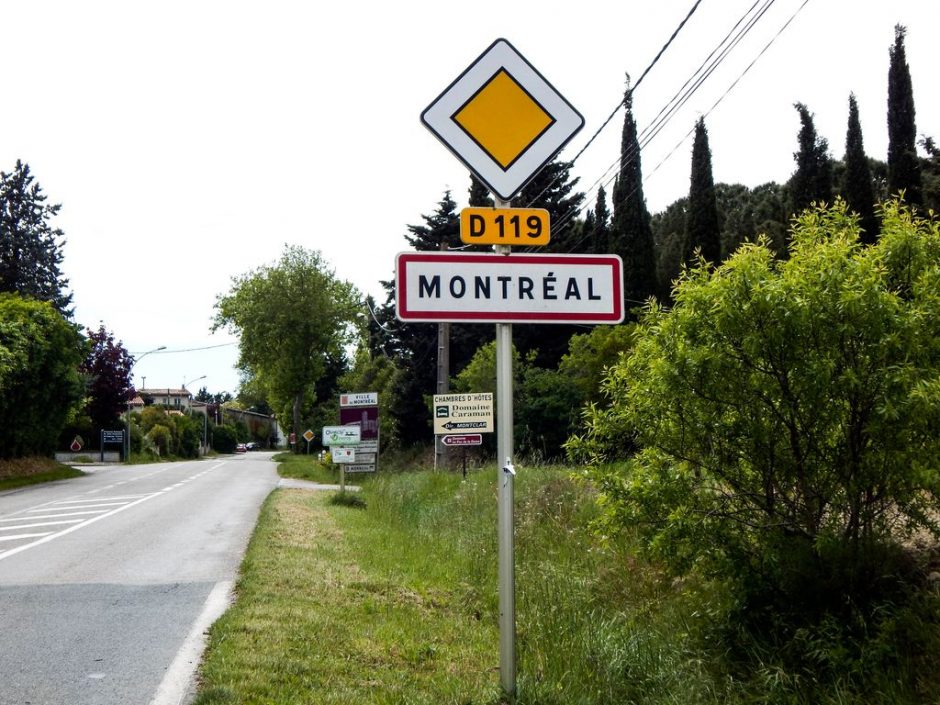Montréal in den Ausläufern der Pyrenäen
